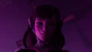 A Night With D.va?Meklab? - ﻿3D animation on Crohasit